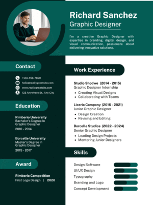 Professional CV  Template HILL