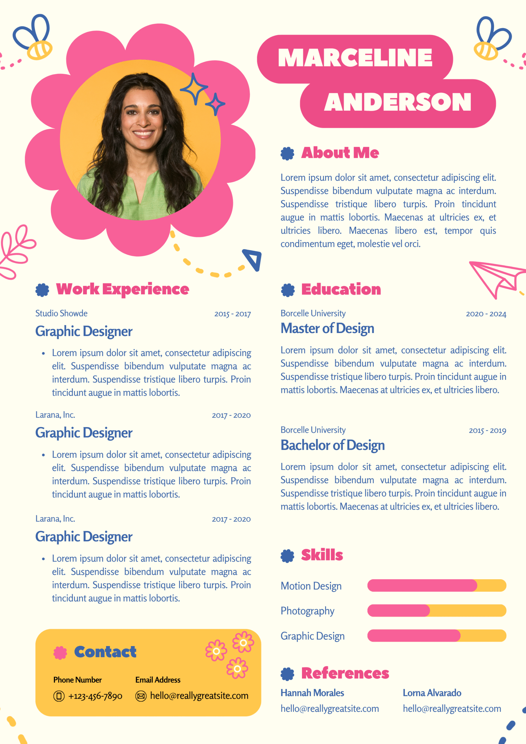Professional CV Template AI